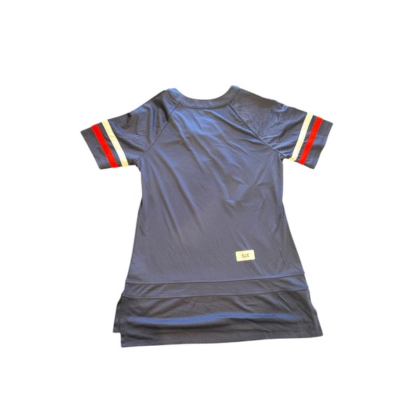 NWOT New England Patriots NFL Women's Team Draft Me Lace-Up‎ Raglan T-Shirt - Picture 2 of 2